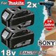 thumbnail image 1 of High Quality2 Pack For Battery 6.0 Ah Lxt Li-ion Bl1850b Bl1830b Bl1860b Cordless, Makita 18v, 1 of 3