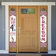 thumbnail image 5 of OutmaxHome 4th of July Door Banner Stripe Hanging Banner Independence Day Memorial Day Patriotic Porch Sign Home Yard Indoor Outdoor Decoration 11.8 x 70.9 Inch, 5 of 5