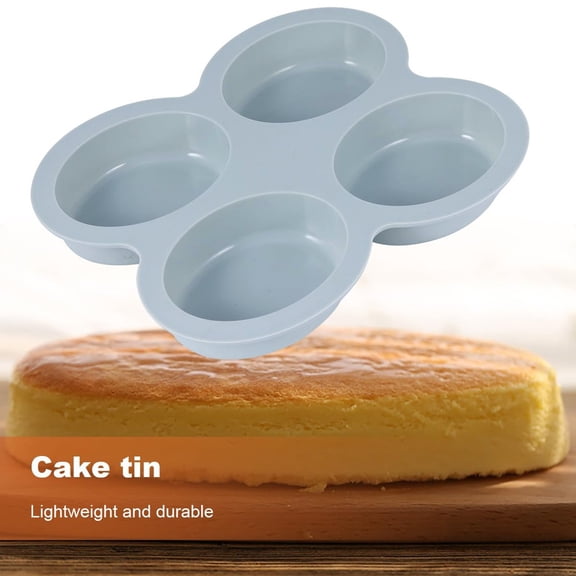 Flexible Silicone Baking Mould for Homemade Cakes and Sweet Egg Dishes Versatile