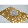 thumbnail image 2 of Dainty Home Metallic Leaf Reversible 12 x 18 Rectangular Placemat Set of 4 in Gold, 2 of 2