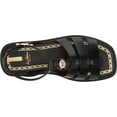 thumbnail image 5 of Sam Edelman Naima Black Leather Multi Straps Buckle Ankle Block Heel Sandals (Black, 13), 5 of 6