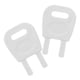 thumbnail image 5 of 2 llaves de repuesto para dispensadores de toallas de papel, dispensadores comerciales, porta rollos de papel higiénico, llave de repuesto para dispensador de toallas de papel, color blanco, 5 of 8