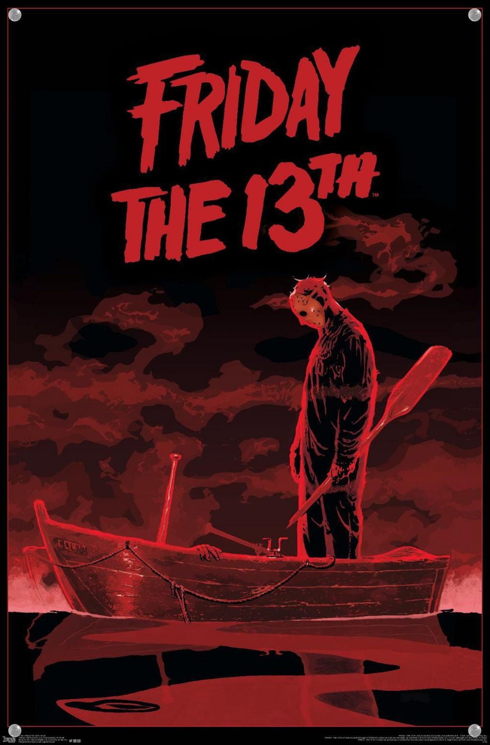 Friday The 13th - Boat Wall Poster