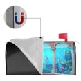 thumbnail image 3 of Bingfone Underwater Aquarium Arches Magnetic Mailbox Cover Standard Size for Garden Yard Outdoor Decorations-21x18 in, 3 of 7