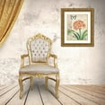 thumbnail image 3 of Gladding, Pamela 12x14 Gold Ornate Wood Framed with Double Matting Museum Art Print Titled - Clivia Floral Collage, 3 of 4