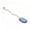 Blue, variant on Baywell Heat Resistant Coffee Spoon Glass Tasting Spoon Teaspoon Stirring Spoon for Tea Dessert Cocktail Appetizer Cold Drink