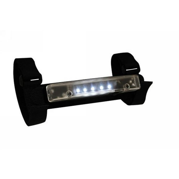 Rampage Intérieur Lumière - LED 769801 Intérieur Lumière-Led; LED; Lentille Claire; Alimenté par Batterie; Simple; Sangles de Fixation pour jusqu'à 4 Pouces Carré / Rond