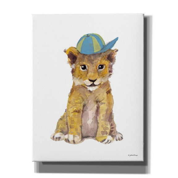 Epic Graffiti 'Cool Cub' by Jessica Mingo, Canvas Wall Art, 26"x34"