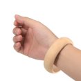 thumbnail image 4 of Unique Bargains Wooden Bangle Bracelet, 6 Pack 90mm - Log Retro Macrame Rings, Unfinished Smooth Wooden Rings for Crafts, 4 of 6