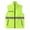 Green, variant on Mens Outdoor Work Vest Light Weight Reflective Safety Vest Sleeveless Zipper Front Sports Jackets Green, 4XL