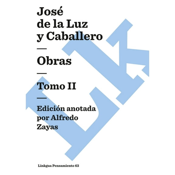 Pensamiento Obras: Tomo II, Book 63, (Paperback)