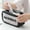 Black 6B, variant on Latrodar Large Capacity Transparent Cosmetic Storage Bag- Large Cosmetic Makeup Travel Organizer For Men & Women,Cosmetic Storage Bag Black Creative 4.2x0.6