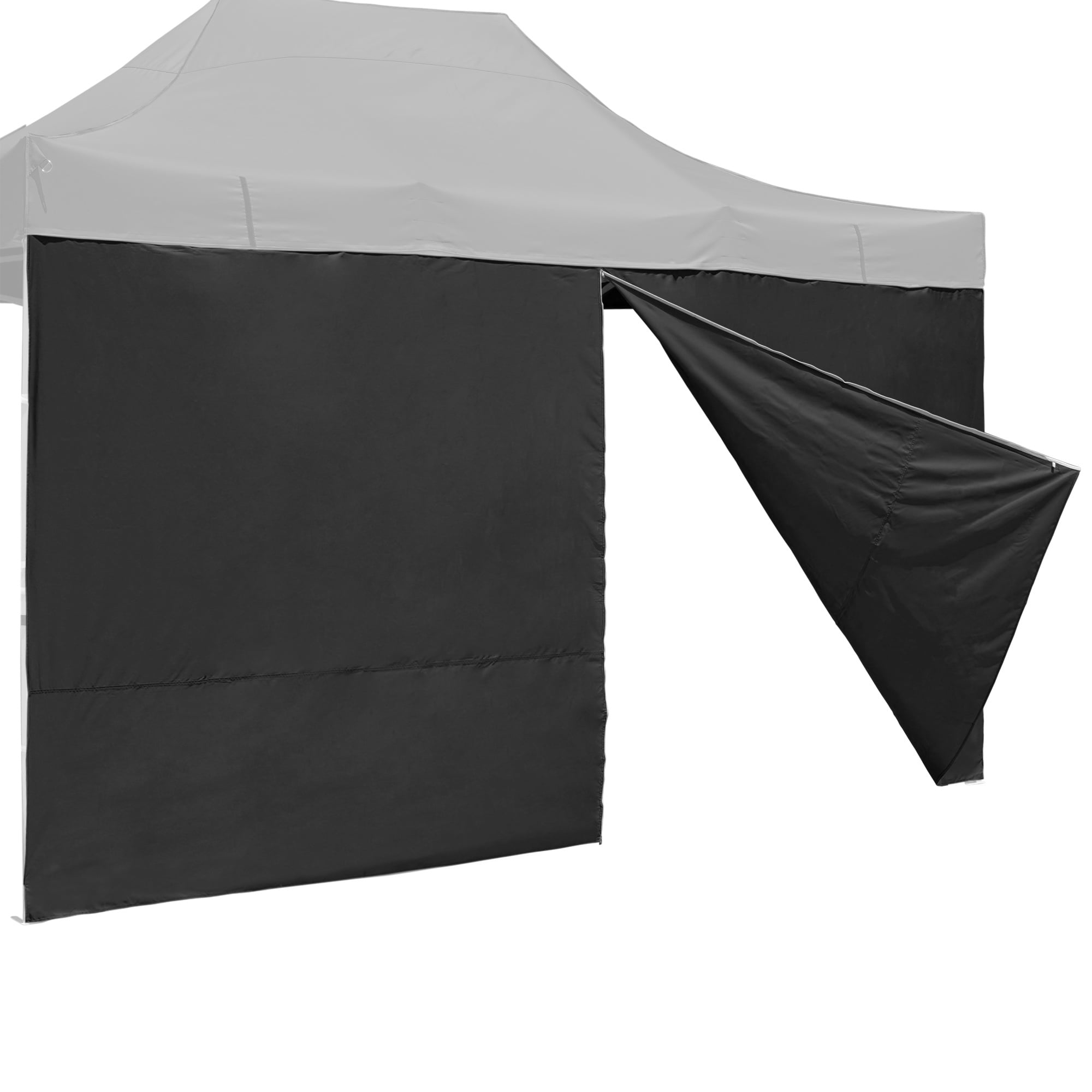 10x15Feet Enclosure Side Walls Kit Zipper Wall For EZ Pop Up Canopy Gazebo Tent 
