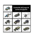 thumbnail image 3 of Carros De Juguete 10 Pz Lab.G Verde, 3 of 5