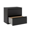 thumbnail image 5 of Hirsh Pro 30 Inch Wide 2 Drawer Metal Lateral File Cabinet for Home and Office, Holds Letter, Legal and A4 Hanging Folders, Black, 5 of 7