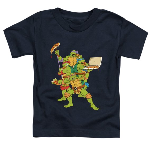 TMNT Teenage Mutant Ninja Turtles Pizza Party Unisex Toddler T Shirt