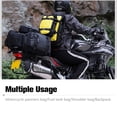 thumbnail image 3 of Eigraketly Bolsa de alforjas de Motor, estante trasero impermeable multifuncional, bolsas de equipaje para maletero de motocicleta, Ciclismo Negro, 3 of 6