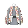 thumbnail image 3 of White Strawberry Plants Fruit Backpack for School,Cute School Bag,Schoolbag with Adjustable Shoulder Straps & Padded Back,13.4"x11"x4.7", 3 of 6