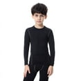 thumbnail image 2 of Kids Boys Compression Base Layers Quick Dry Long Sleeve Sports T-Shirts, 2 of 3