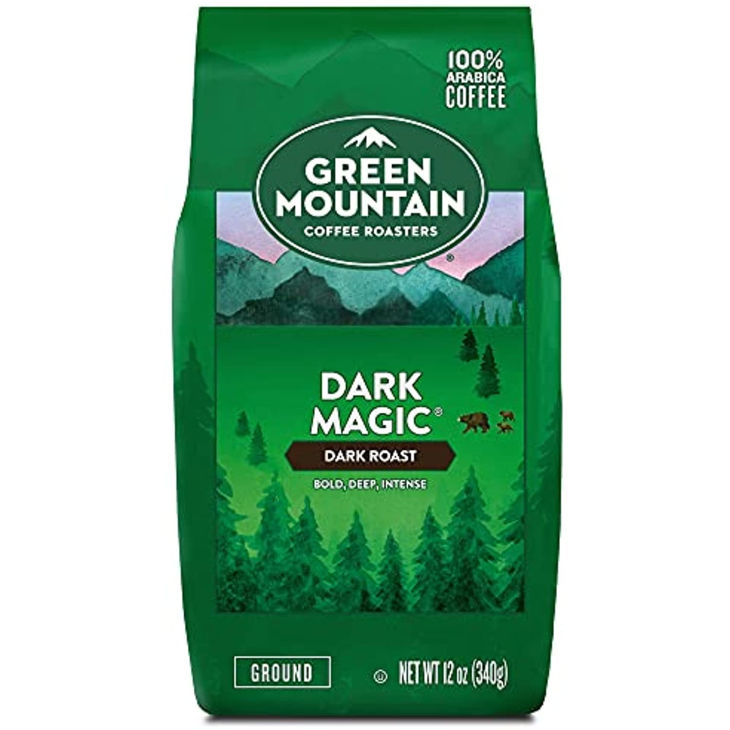 Green Mountain Coffee Roasters Dark Magic, Ground Coffee, Dark Roast ...
