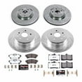 thumbnail image 3 of PowerStop Front and Rear Z26 Street Warrior Carbon-Fiber Ceramic Brake Pad and Drilled and Slotted Rotor Kit Fits: LEXUS Select Models K6513-26, 3 of 9