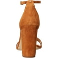 thumbnail image 3 of Sam Edelman Yaro Frontier Brown Block Heel Ankle Strap Open Toe Heeled Sandals (Frontier Brown, 9.5), 3 of 6
