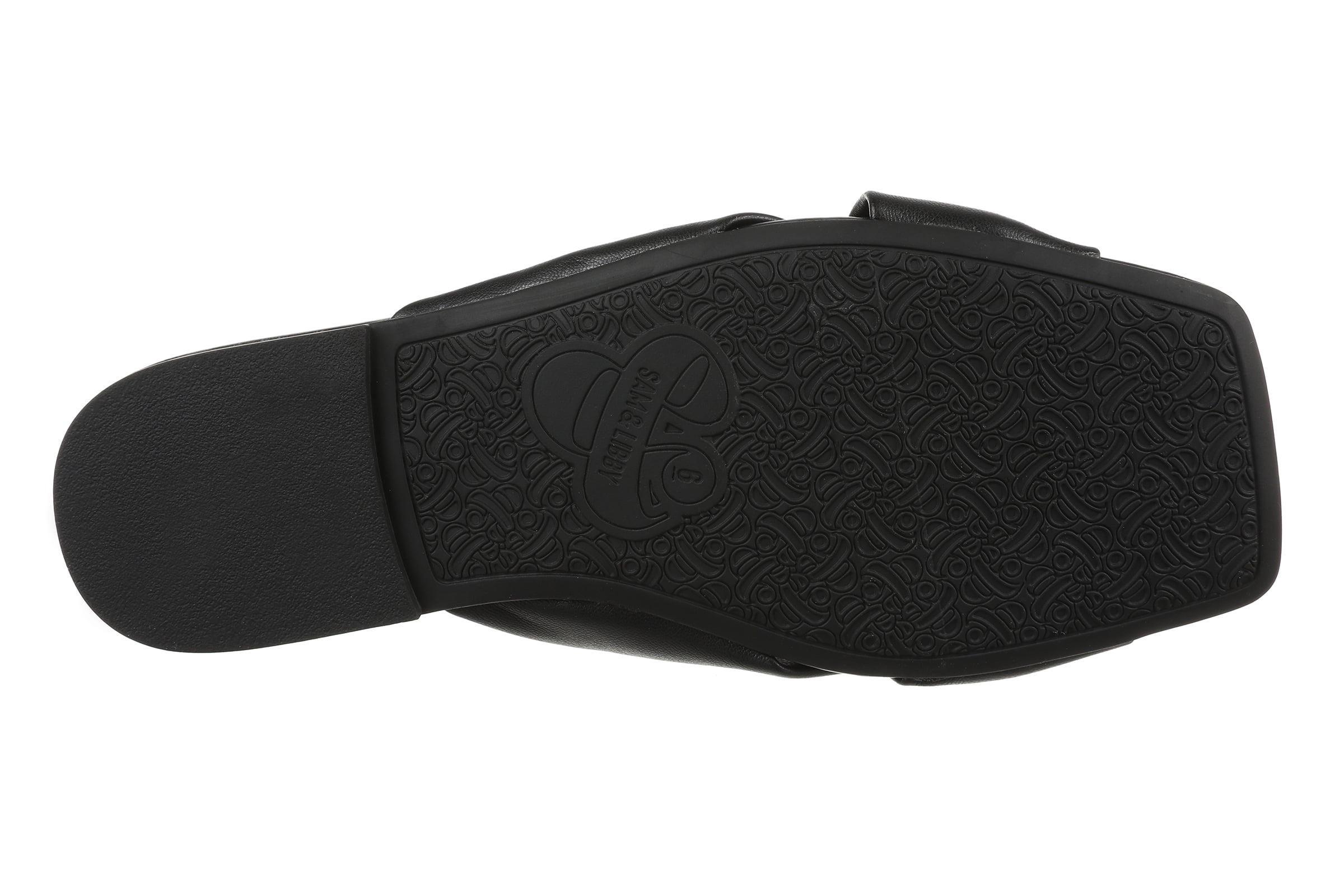 Sam & Libby Women's Taullulah Slide Sandal, Black, 7.5