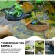 thumbnail image 3 of Billuyoard Mini estanque: un refugio tranquilo en el jardín con ranas decorativas. Figuras de jardín. Jardín y Patio tipo+1, 3 of 6