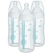 NUK Smooth Flow Pro Anti-Colic Baby Bottle, 10 oz, 3-Pack