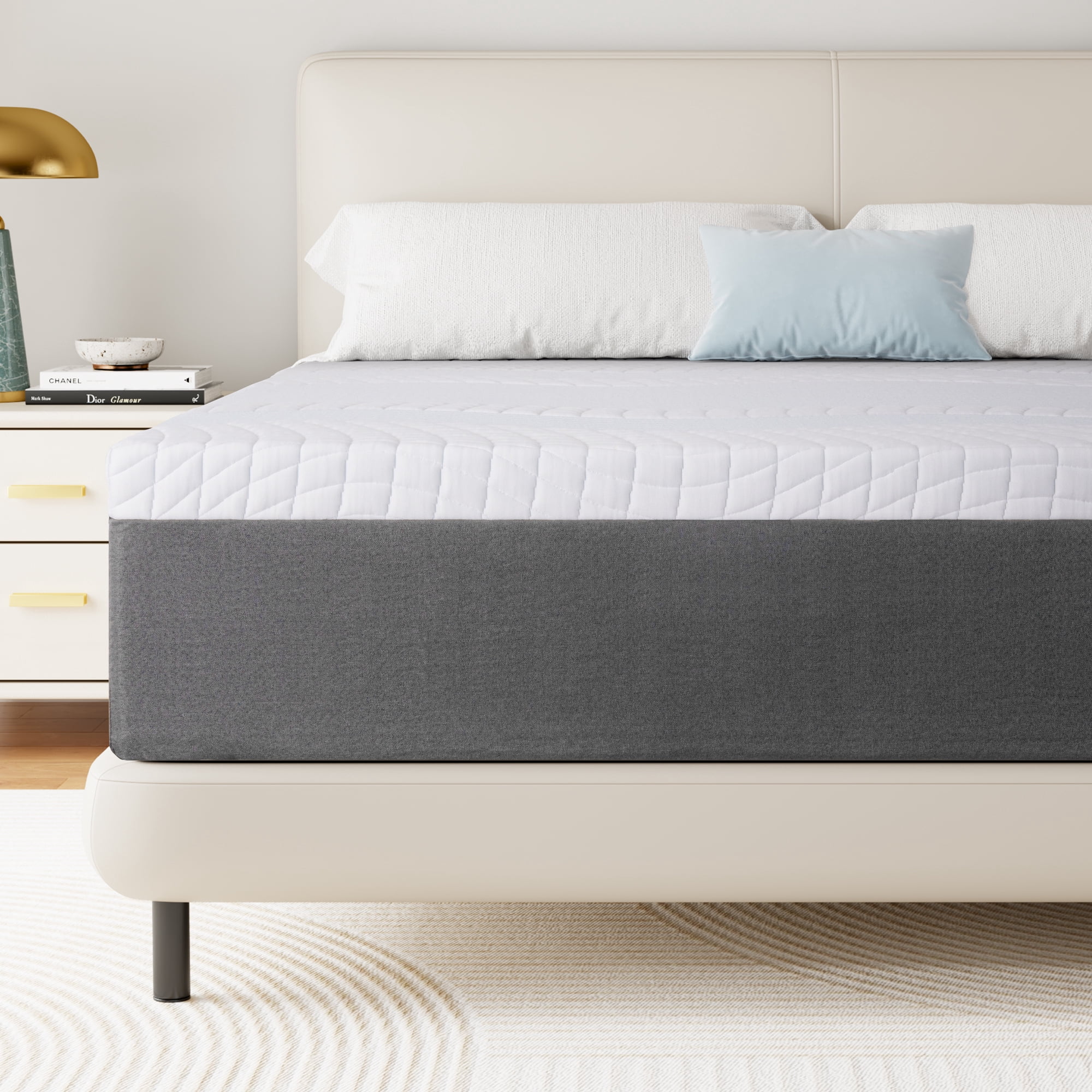 Queen Mattress, 10" Queen Size Memory Foam Mattress in a Box