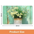thumbnail image 4 of Soft Superfine Fiber Bath Rug Flower Pattern, Non Slip - Machine Washable for Easy Clean, Perfect for Bathroom & Shower, 20x32 inch, 4 of 5