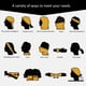 thumbnail image 1 of Ciclismo Camping cuello tubo bufanda hielo seda al aire libre correr Bandana negro JShteea Accesorios para bicicletas, 1 of 6