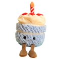 thumbnail image 2 of Pastel de cumpleaños creativo Juguetes de peluche Niños Acompañan Juguetes Decoración de la habitación Juguetes de peluche Decorativos suaves para el Azul Sunnimix juguetes de peluche, 2 of 8