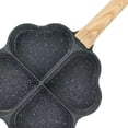 thumbnail image 2 of Sartenes para tortillas de cuatro agujeros Cacerola antiadherente para cocina casera (A), 2 of 6