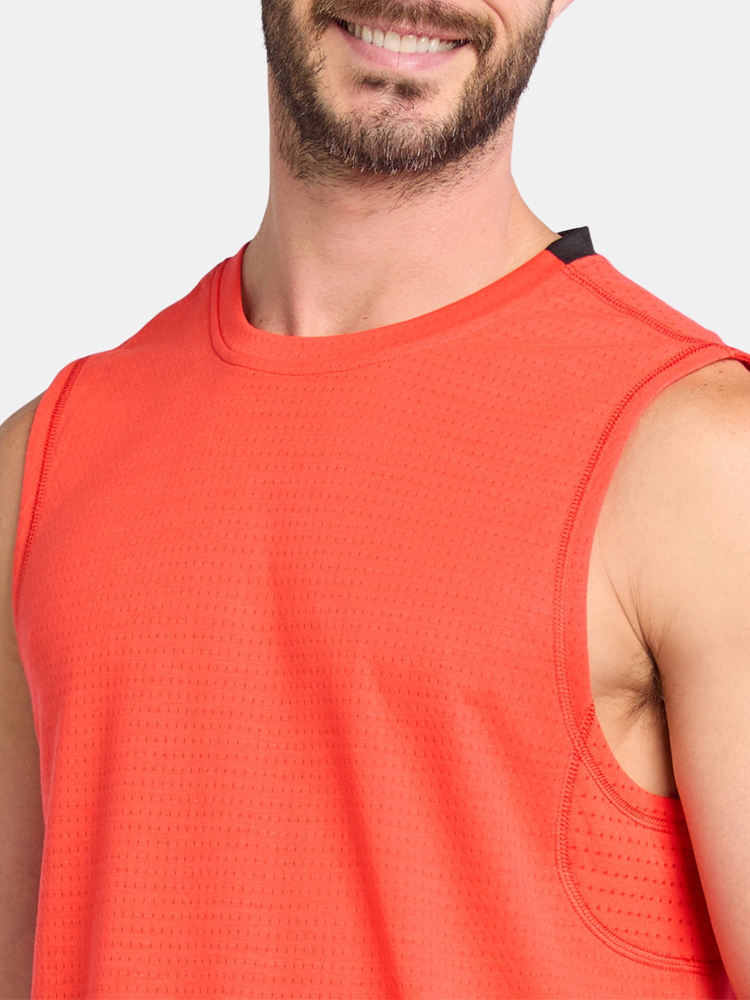 Athletic Works Men's and Big Men's Mixed Media Tank Top, Sizes XS-5XL