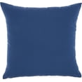 thumbnail image 2 of Nourison Outdoor Pillows Color Block Blue Decorative Throw Pillow , 18"X18", 2 of 5