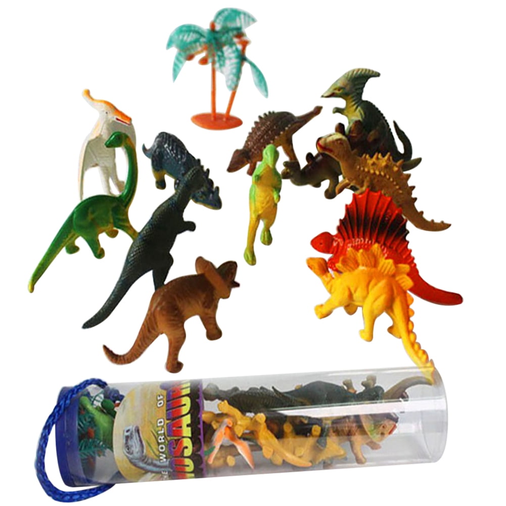 12Pack Kids Assorted Dinosaur Figure Toy Play Set, Educational And Realistic Models