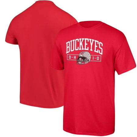 Ohio University T-shirts - Men's Scarlet Ohio State Buckeyes O-H-I-O T-Shirt