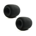 thumbnail image 4 of Thick Reusable Sponge Covers for SHURE SM7B Microphones Ball-Type Foam Windscreen for Wind Interference Protection, 2Pcs, 4 of 4