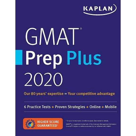Pre-Owned GMAT Prep Plus 2020: 6 Practice Tests   Proven Strategies   Online   Mobile (Paperback) 1506248381 9781506248387