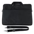 thumbnail image 1 of Bolsa para portátil de 15,6 pulgadas, gran capacidad, impermeable, transpirable, de tela Oxford, portátil, con correa para el hombro, color negro, 1 of 14