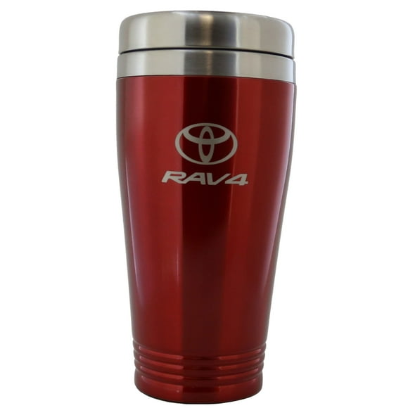 Au-tomotive Gold, Inc. Travel Mug for Toyota RAV4 (Red)