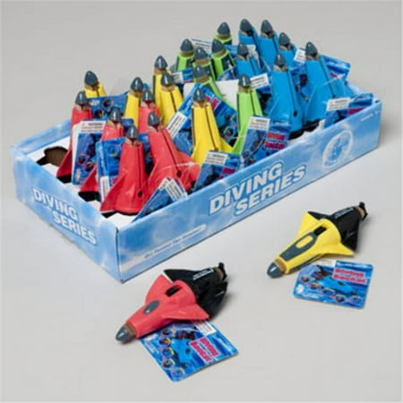 DDI 1895444 5 in. Diving Rocket, 4 Assorted Colors - Case of 48
