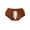 Brown, variant on Rovasas Baby Boy Shorts Rugby Embroidery Elastic Waist Casual Short Pants
