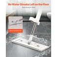 thumbnail image 3 of VEVOR Flat Mop, Self Wringing, Microfiber Floor Mop with 4 Reusable & Washable Mop Pads for Dry & Wet Floor Cleaning, Microfiber Flat Mop with Stainless Steel Handle for Hardwood Laminate Tile Vinyl, 3 of 9