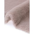 thumbnail image 5 of Allegra K Women's Elegant Faux Fur Shawl Bridal Wedding Party Wrap Stole Shrug S Dusty Mauve, 5 of 6