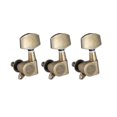 thumbnail image 1 of ruzhgo 6 Pièces Tuning Pegs Tuner Professionnel Clé Instrument de Musique Ajustement Ajustement Poignée Cordes à Roulettes Pièces de Guitare pour Remplacer Type 1 Type 2, 1 of 6