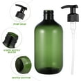thumbnail image 5 of HERFIER Beaupretty 2pcs 300ml Empty Shampoo Bottle Opaque Versatile Pump Bottle Drip-free Lotion Container Hand Soap Dispenser 6.45x2.12x2.12in, 5 of 8