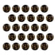 thumbnail image 2 of 300pcs encantos chino Feng Shui suerte riqueza dinero amuleto para pulsera (negro), 2 of 6
