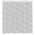thumbnail image 3 of Ambesonne Astrology Shower Curtain, Geometric Alchemy, 69"Wx75"L, Black White, 3 of 3